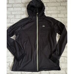 Picture Organic Shari FZ Tech Hoodie Men's Sweatshirt, Black, XL